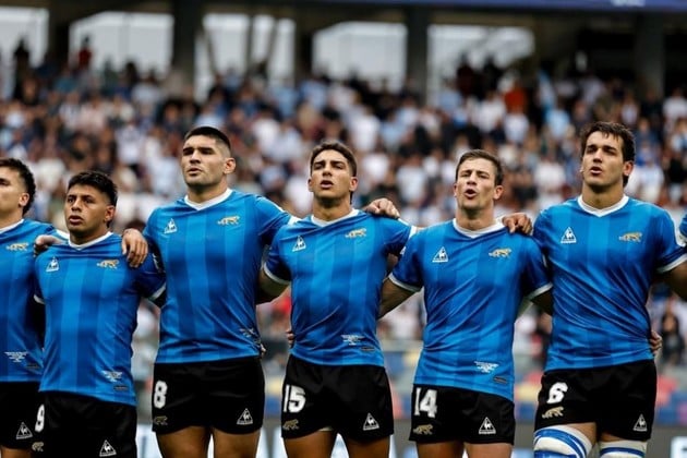 La Unión Argentina de Rugby y Los Pumas rinden homenaje al seleccionado argentino del 86’. Prensa UAR, crédito