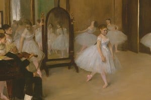 Fragmento de "La clase de danza" de Degas. Foto: Museo Metropolitano de Arte