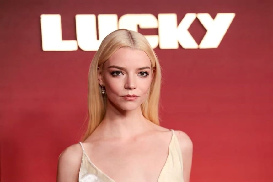 Anya Taylor-Joy en la première de “Lucky”.