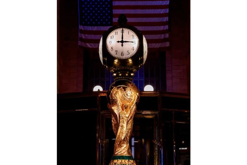 El mítico reloj de la Gran Central de Nueva York.