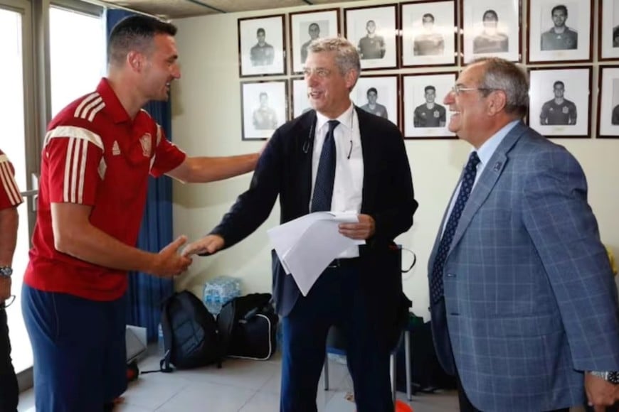 Ginés Meléndez reveló cómo España intentó convencer a Messi.
