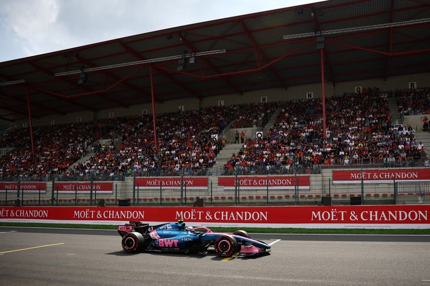 Formula One F1 - Belgian Grand Prix - Circuit de Spa-Francorchamps, Stavelot, Belgium - July 18, 2026
Alpine's Franco Colapinto during qualifying REUTERS/Sarah Meyssonnier/Pool