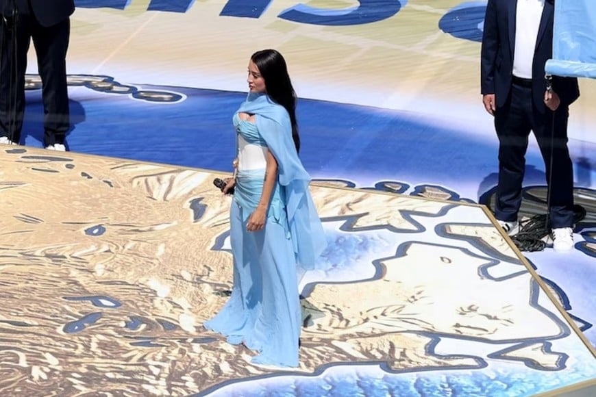 maria becerra. Foto: AFP.
