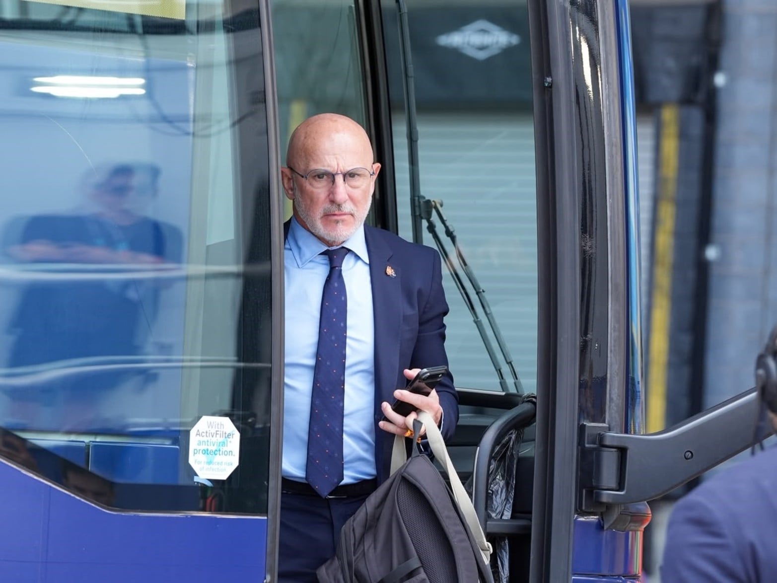 Luis de la Fuente | España llegó al MetLife Stadium. Foto: Fernando Nicola