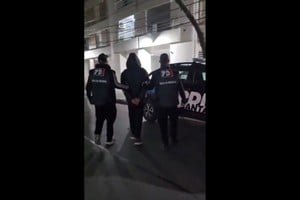 Efectivos de la PDI lo detuvieron el 10 de julio en su departamento. Captura de video