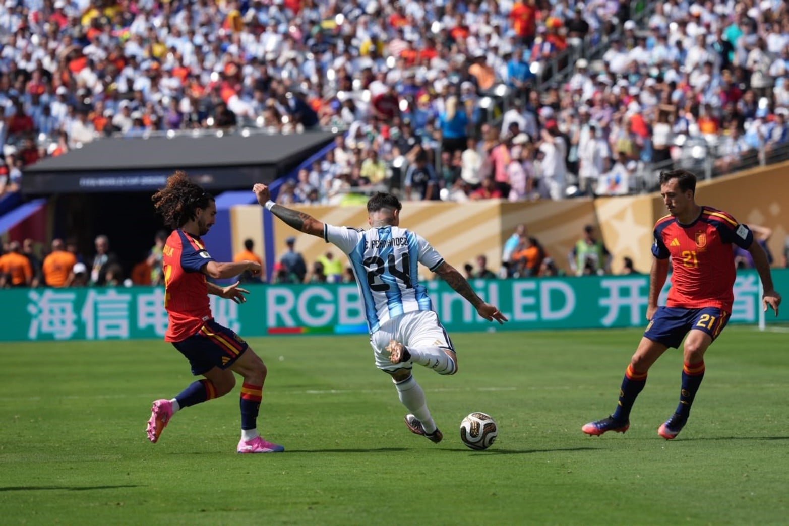 Argentina-España, final del Mundial 2026 | Metlife Stadium. Foto: Fernando Nicola