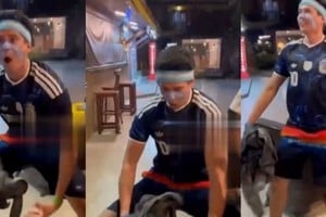 Sebastián Ayala, el turista argentino acusado de realizar gestos racistas en un bar de Morro de São Paulo.