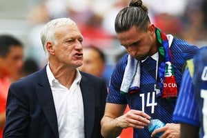 Tensión en Francia tras la derrota con Inglaterra. Foto: Reuters.