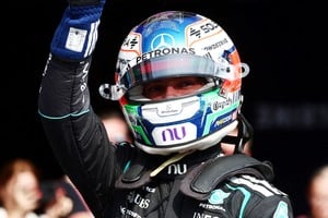 Kimi Antonelli logró la pole en Spa-Francorchamps y largará junto a Max Verstappen en Bélgica. Foto: Reuters.