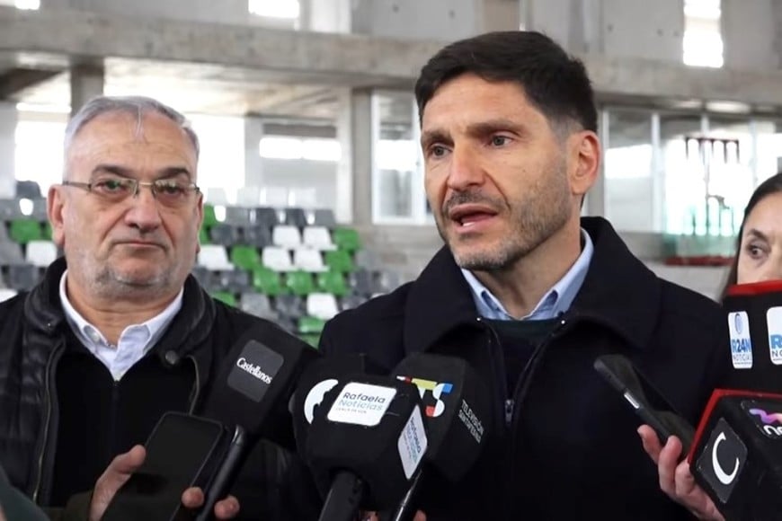 Rafaela: Pullaro recorrió las obras de los Juegos Suramericanos y resaltó su avance