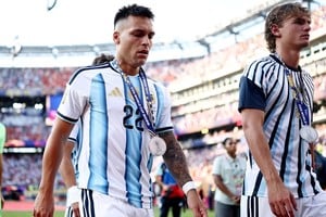 El delantero expresó su dolor por el subcampeonato ante España. Foto: Reuters.