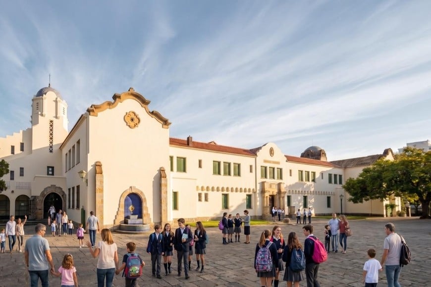 La obra incluye mejoras estructurales y nuevos espacios educativos.