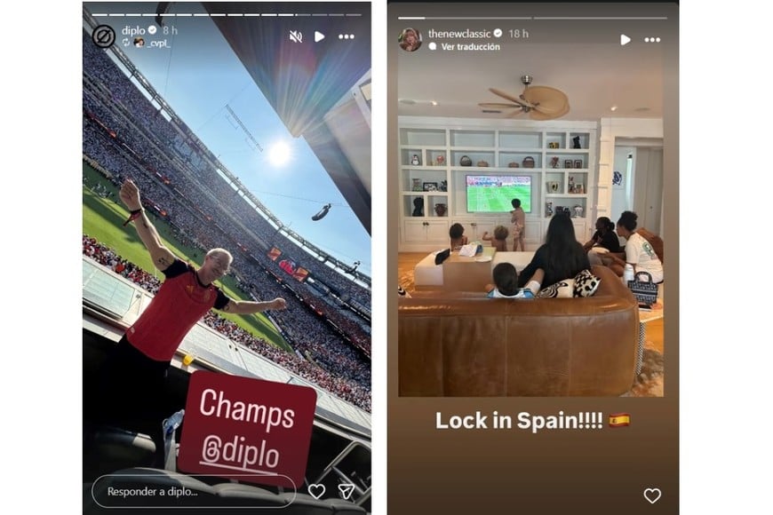 Diplo y Iggy Azalea alentaron por España.