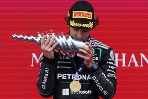Andrea Kimi Antonelli, piloto de Mercedes. Foto: Reuters.