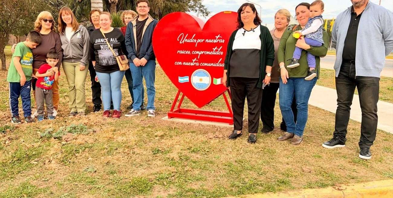 Con un "Corazón Solidario", Franck suma una iniciativa para impulsar el reciclaje y el compromiso comunitario