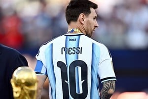 La gran figura argentina, pasando un duro momento. Reuters.