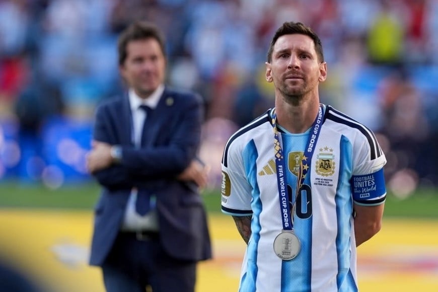 El posteo de Messi tras la final: "Una vez más logramos unirnos como país y estar todos juntos". Foto: Fernando Nicola