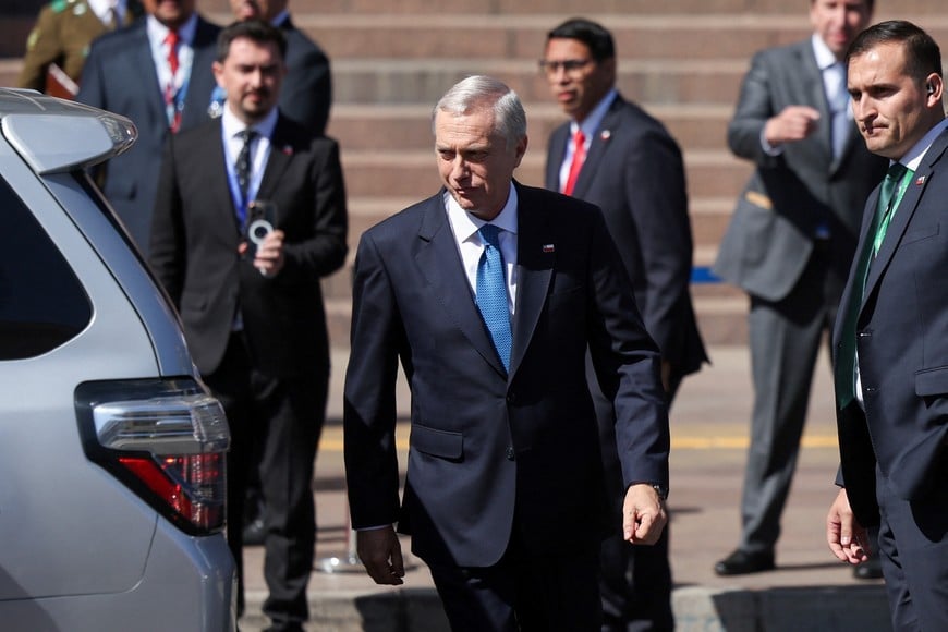 Chile's President-elect Jose Antonio Kast arrives at the Congress for his swearing-in ceremony, in Valparaiso, Chile March 11, 2026. REUTERS/Pablo Sanhueza