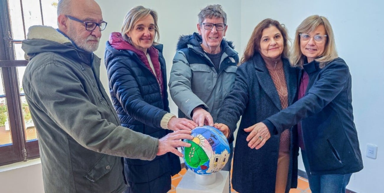 Esperanza se suma a "Arte en Pelotas" con una obra que une deporte, historia e identidad
