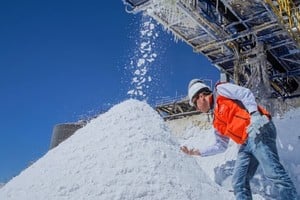 El carbonato de litio, una "MOI" que suma exportaciones.