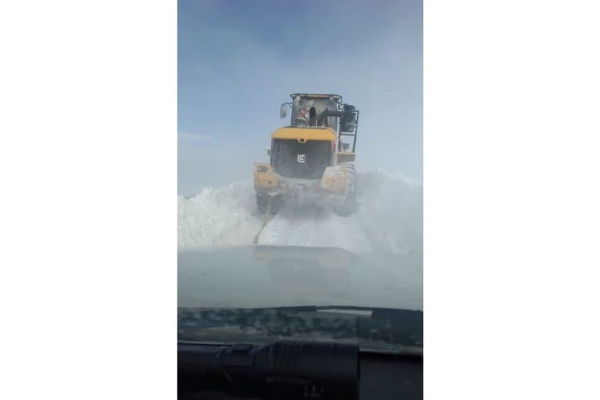 tormenta de nieve catamarca Foto: Gentileza