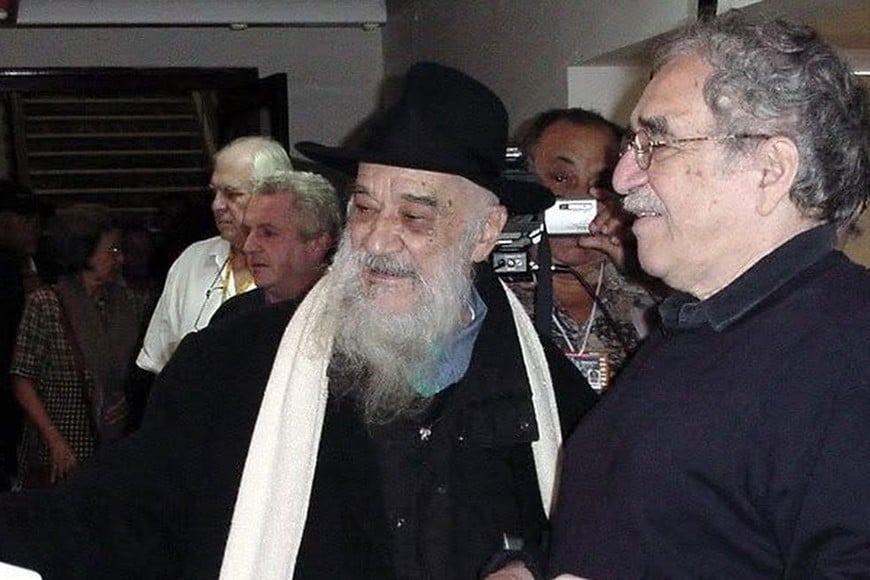 Birri y Gabo en 2003. Foto: Archivo