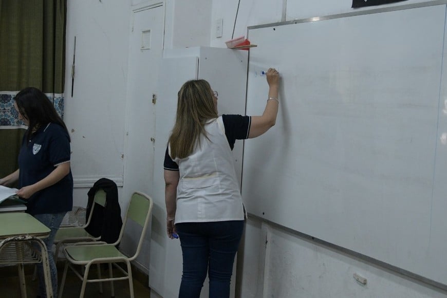 Santa Fe ofreció a los docentes un aumento del 15%. Crédito: Guillermo Di Salvatore