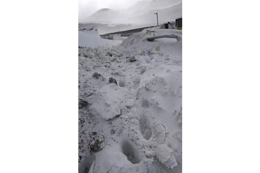 tormenta de nieve catamarca Foto: Gentileza