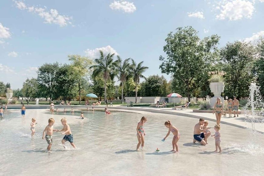 En verano. Así se podrá disfrutar la renovada pileta.
(Archivo).