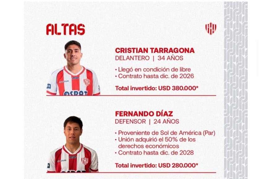 Esto había informado Unión oficialmente hace un año.