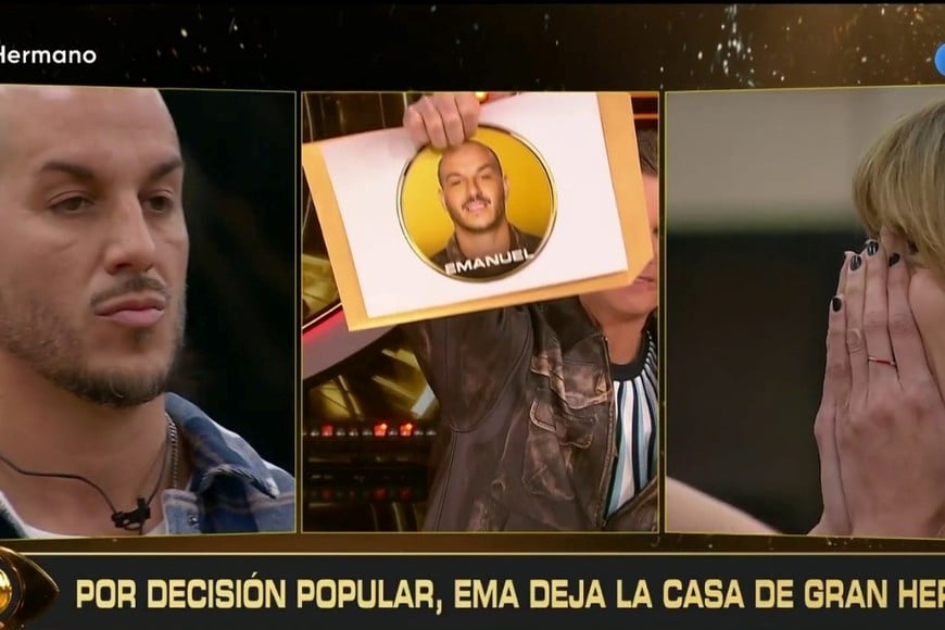 Momento en el que se conoció quién quedaba eliminado