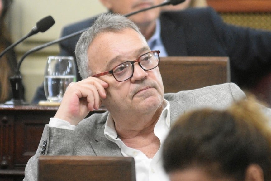 Gabriel Real actual secretario de Asuntos Legislativos de la provincia de Santa Fe.Créditos: Pablo Aguirre