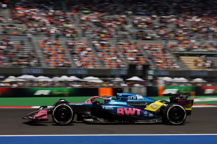 Formula One F1 - Mexico Grand Prix - Autodromo Hermanos Rodriguez, Mexico City, Mexico - October 24, 2025
Alpine reserve driver Paul Aron during practice REUTERS/Henry Romero