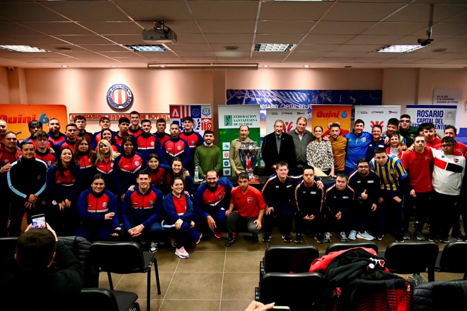 Se presentó en Rosario la primera edición de la Copa Santa Fe de Futsal y fútbol adaptado