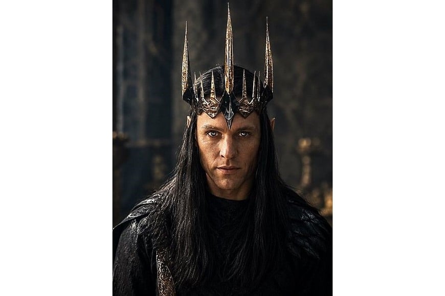 Charlie Vickers continuará como Sauron.