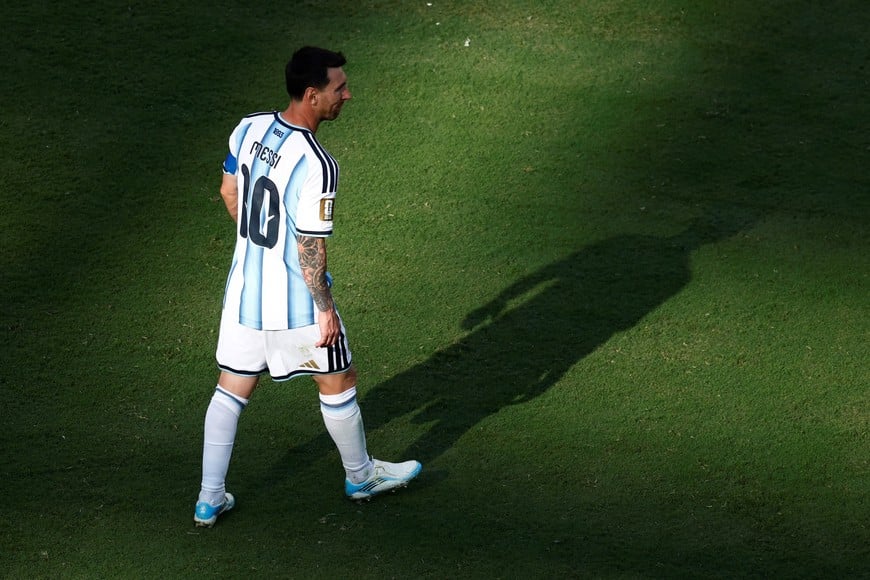 Soccer Football - FIFA World Cup 2026 - Final - Spain v Argentina - New York/New Jersey Stadium, East Rutherford, New Jersey, U.S. - July 19, 2026
Argentina's Lionel Messi REUTERS/Jeenah Moon