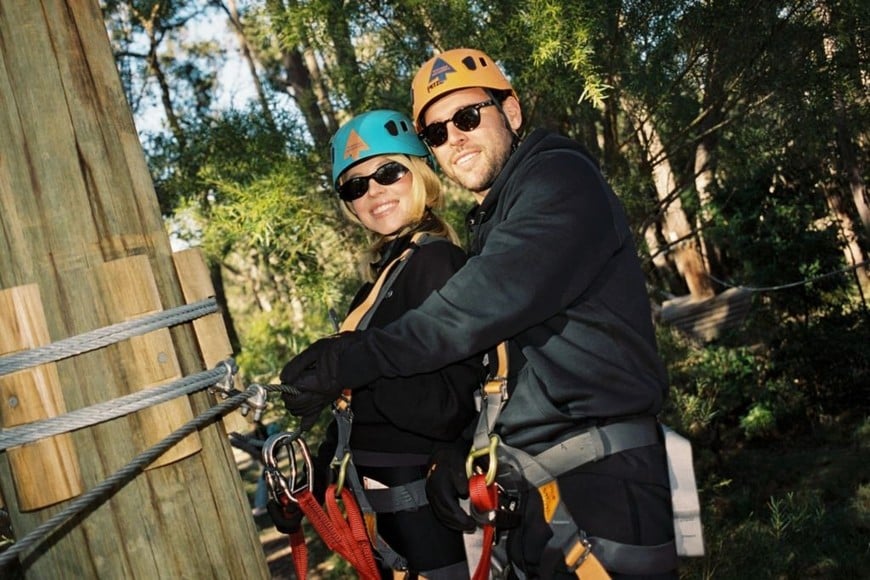 Sydney Sweeney durante su estancia en Australia para rodar “Gundam”, junto a su novio Scooter Braun
