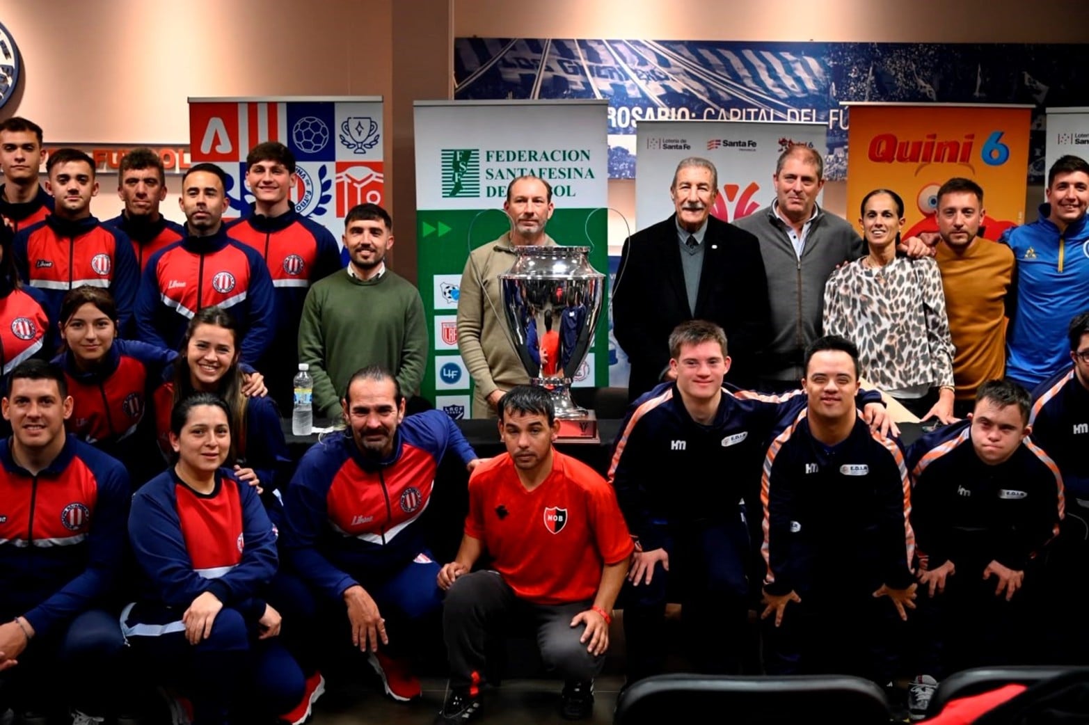 Se presentó en Rosario la primera edición de la Copa Santa Fe de Futsal y fútbol adaptado