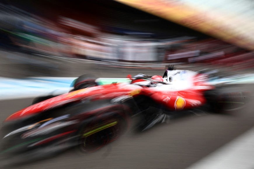 Formula One F1 - Belgian Grand Prix - Circuit de Spa-Francorchamps, Stavelot, Belgium - July 19, 2026
Ferrari's Charles Leclerc before the race REUTERS/Jakub Porzycki TPX IMAGES OF THE DAY