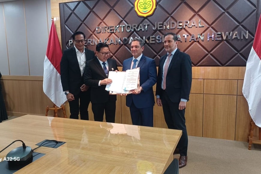 Argentina habilitó las exportaciones de carne bovina y lácteos a Indonesia