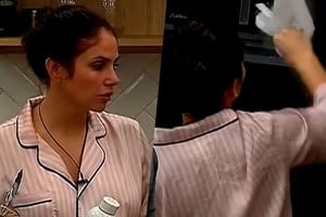 Romina enloqueció con la suciedad de la casa de GH.