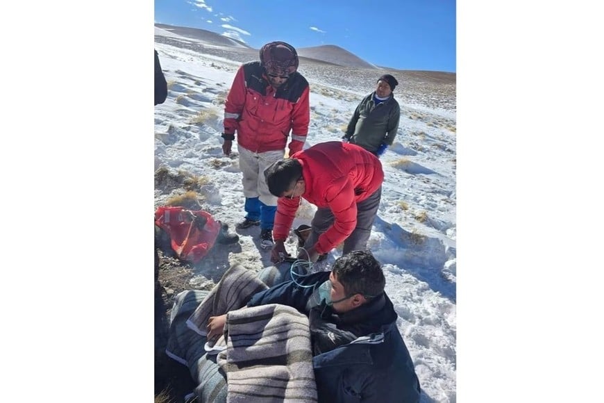 Los cuatro hombres fueron localizados en distintos puntos del área