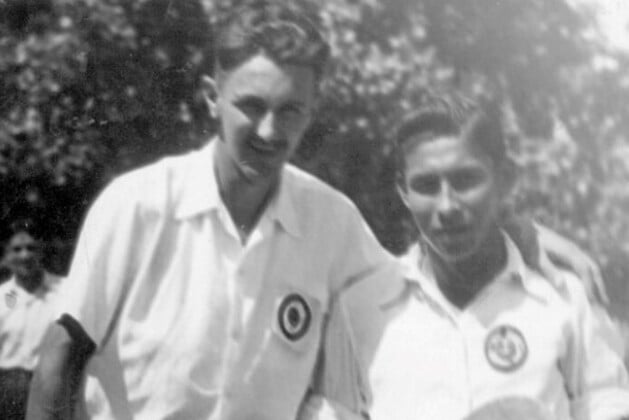"Cartucho" Corthey y Rufino Ramírez, una dupla histórica para el tenis criollo santafesino. Se cansaron de ganar torneos. Los dos se fueron en poco tiempo.