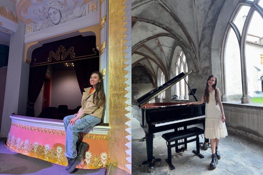 Loana Ayuso: Concierto con coro en el Teatro Puccini de Merano (Italia) y Concierto de "Zaide" - Mozart en el Conservatorio Monteverdi de Bolzano (Italia)