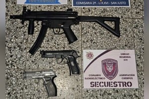 Las armas fueron devueltas a su propietario. Foto: Prensa URXVI