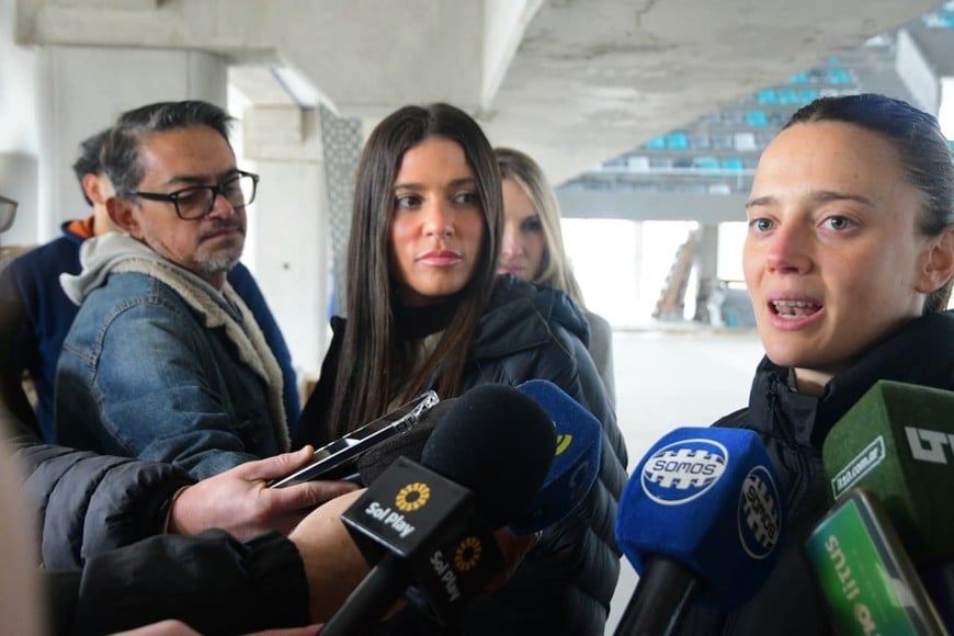 Las jugadoras destacaron el crecimiento del deporte santafesino. Crédito: Guillermo Di Salvatore.