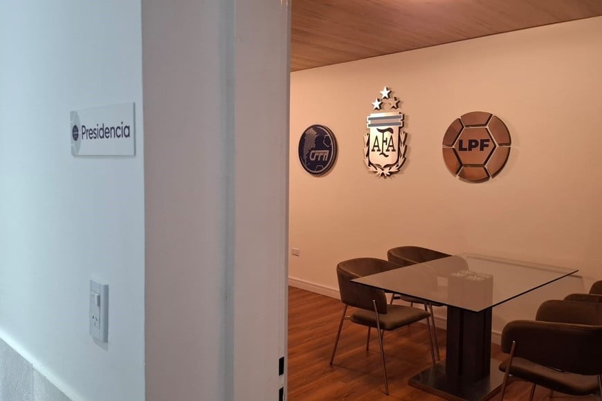 Alto impacto. Todo listo para el acto de mañana viernes. Gentileza