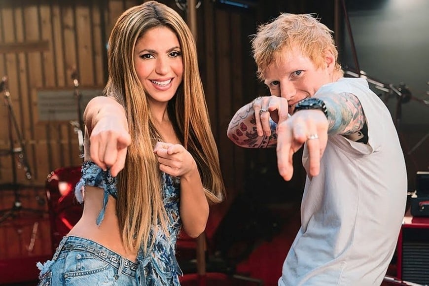 Shakira y Ed Sheeran ya habían trabajado juntos antes de compartir escenario.