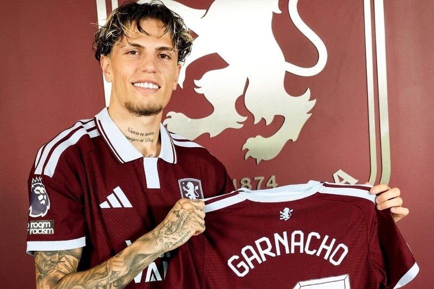 Alejandro Garnacho jugará la temporada 2026/27 en Aston Villa a préstamo desde Chelsea.