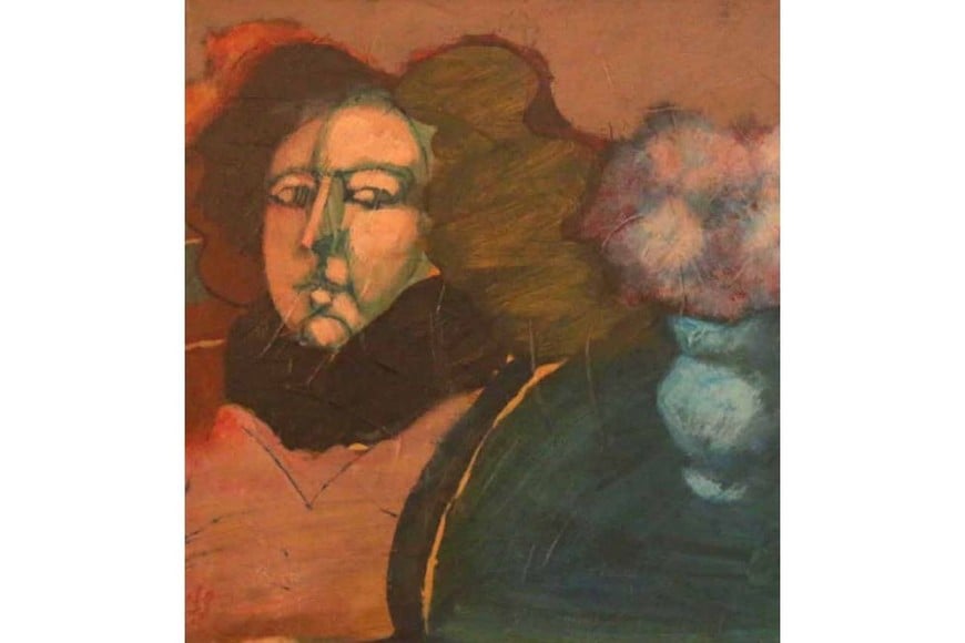 "Flores para una modelo abrigada". Foto: Colección Jorge Ludueña